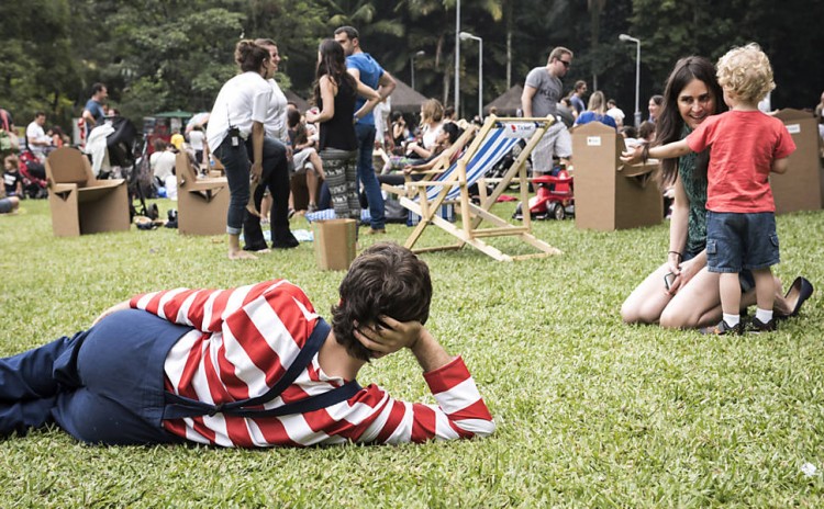 Domingo é dia de Slowkids no parque da Independência (Folhapress)