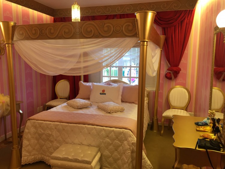 Quarto da Escola de Princesas (Divulgação)